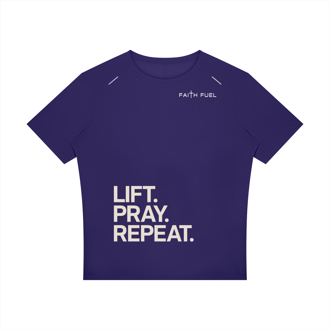 Men's Raglan Reflective T-Shirt