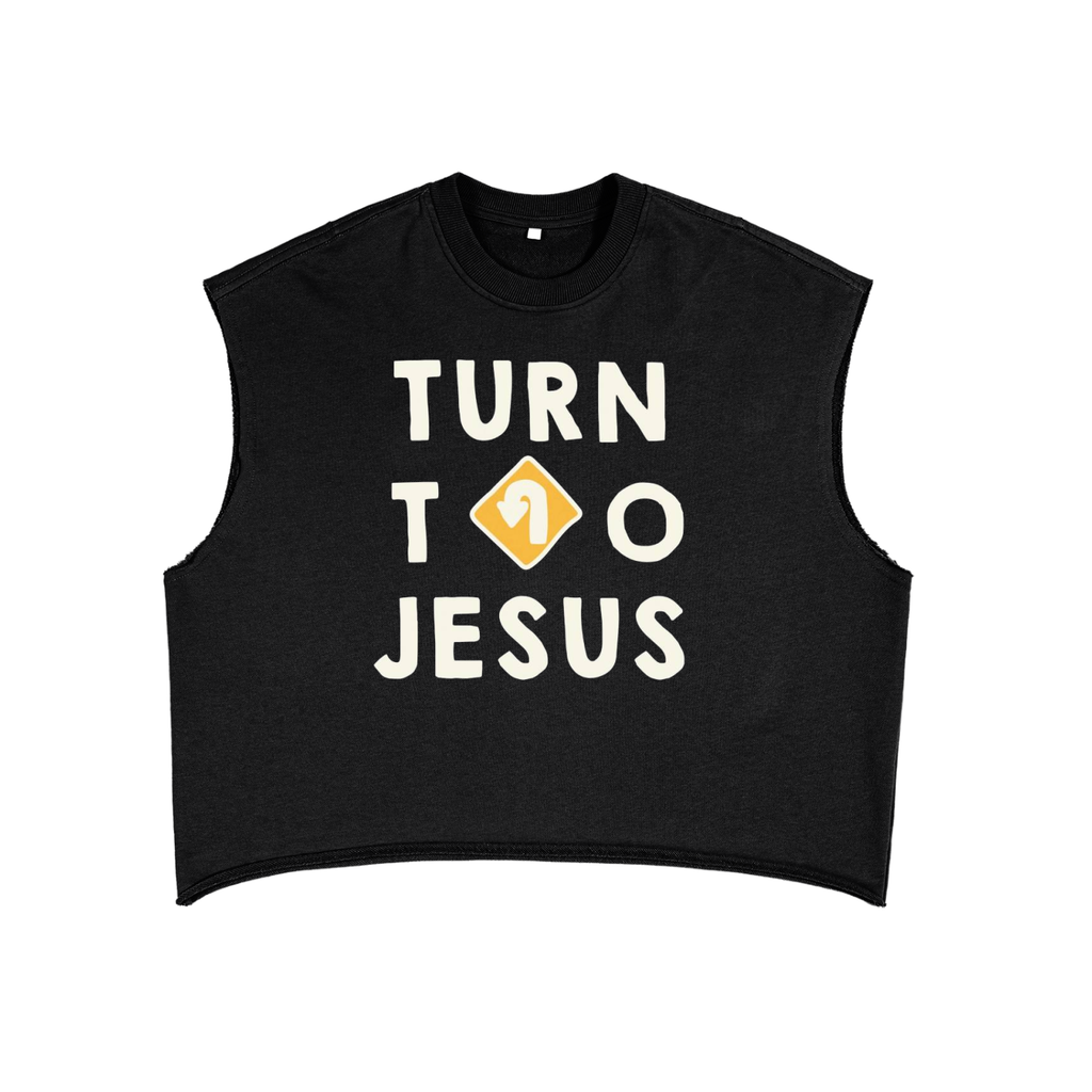 French Terry Boxy Tank Top