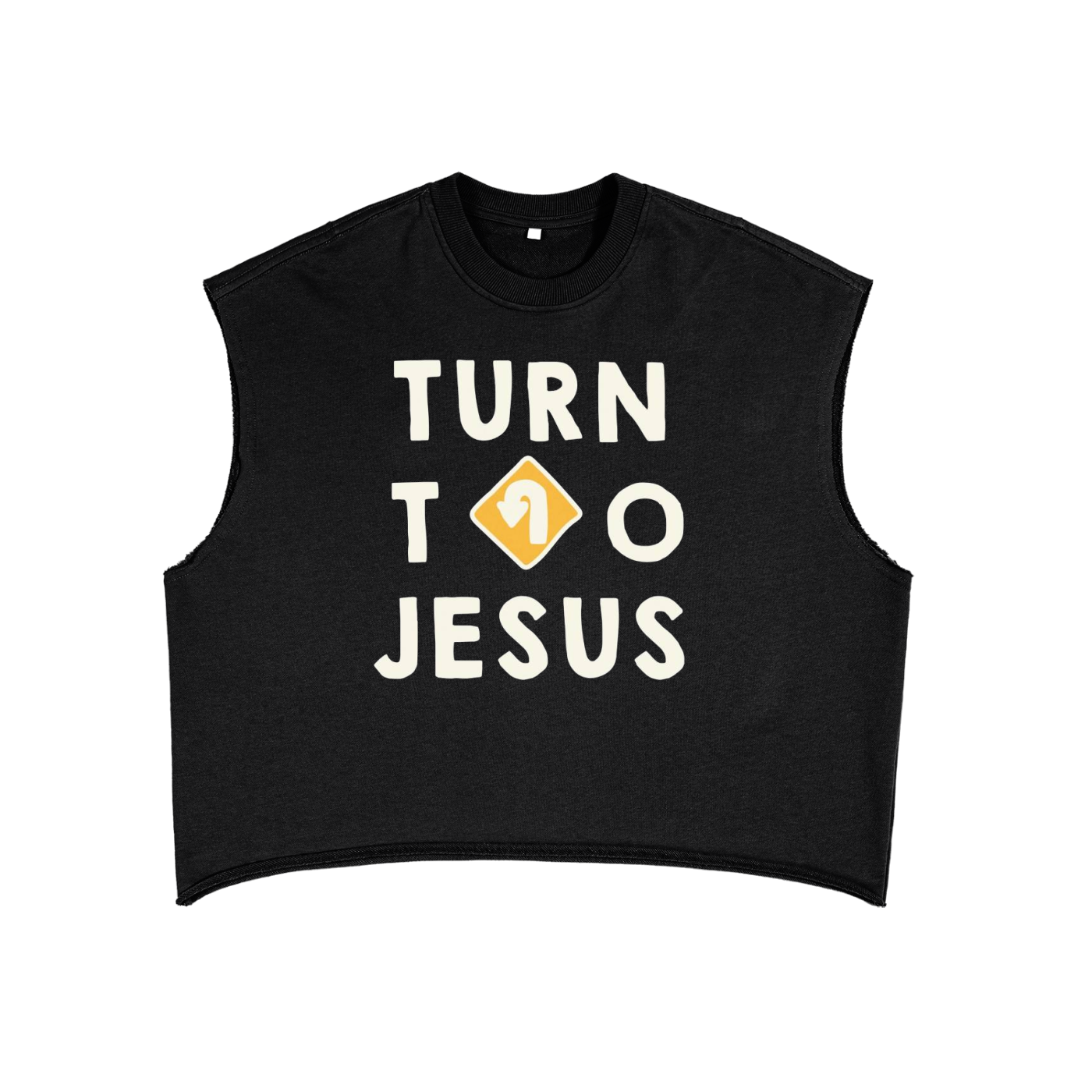 French Terry Boxy Tank Top