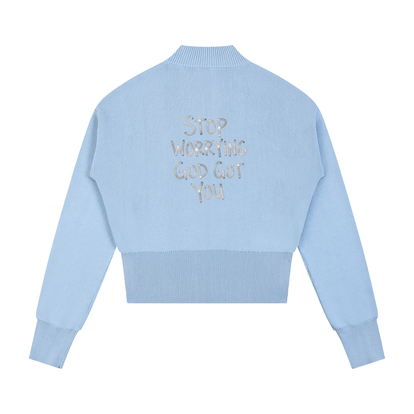 Women’s Mock Neck Zip Up Cardigan