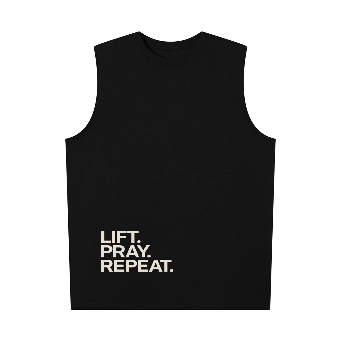Men’s Oversized Cotton Tank Top