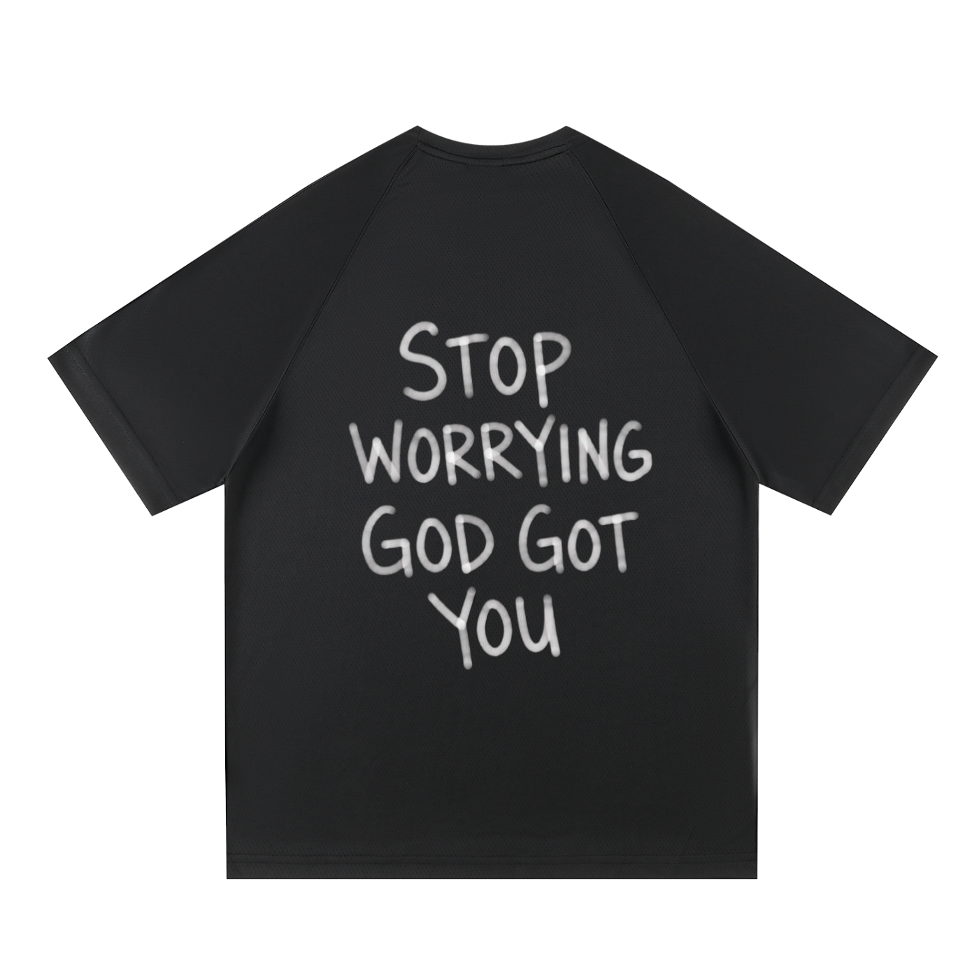 Raglan Sleeve Mesh T-Shirt