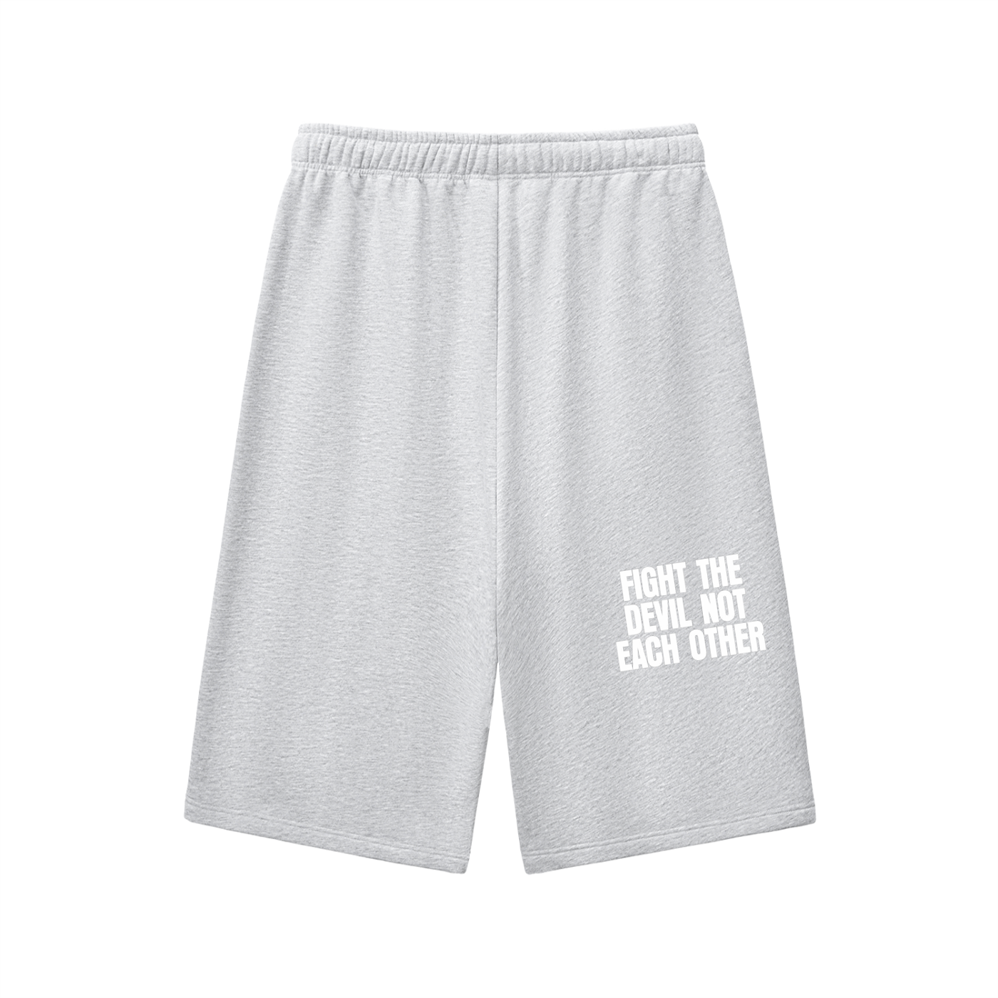 Relaxed Drawstring Three-quarter Sweatpants
