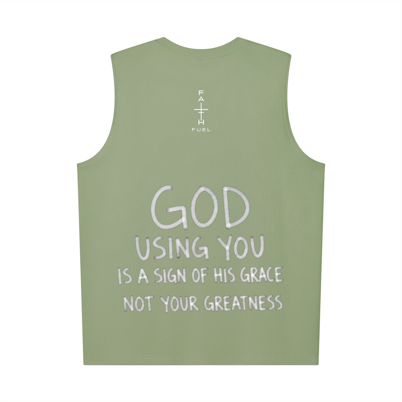 Men’s Oversized Cotton Tank Top