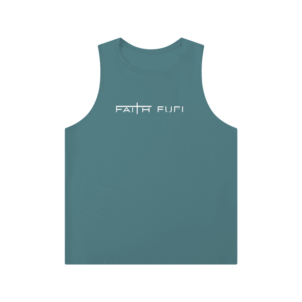 Men's Solid Color Crewneck Tank Top