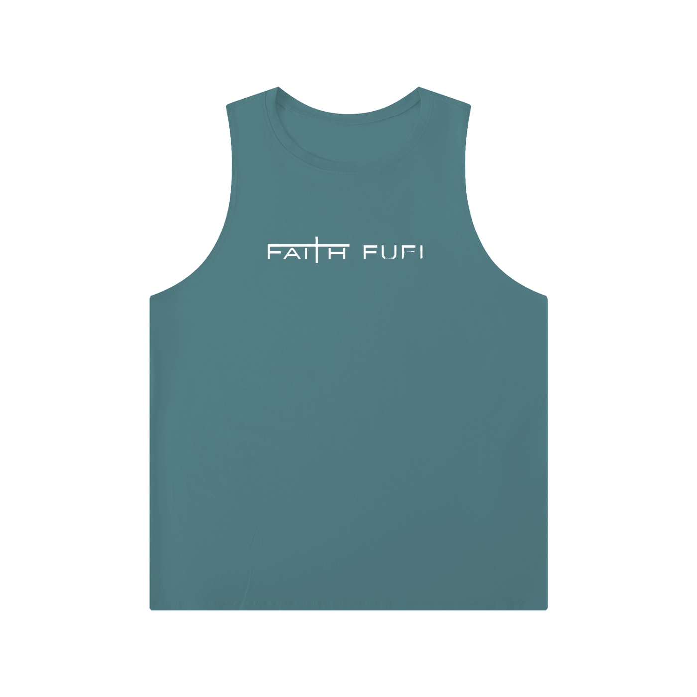 Men's Solid Color Crewneck Tank Top