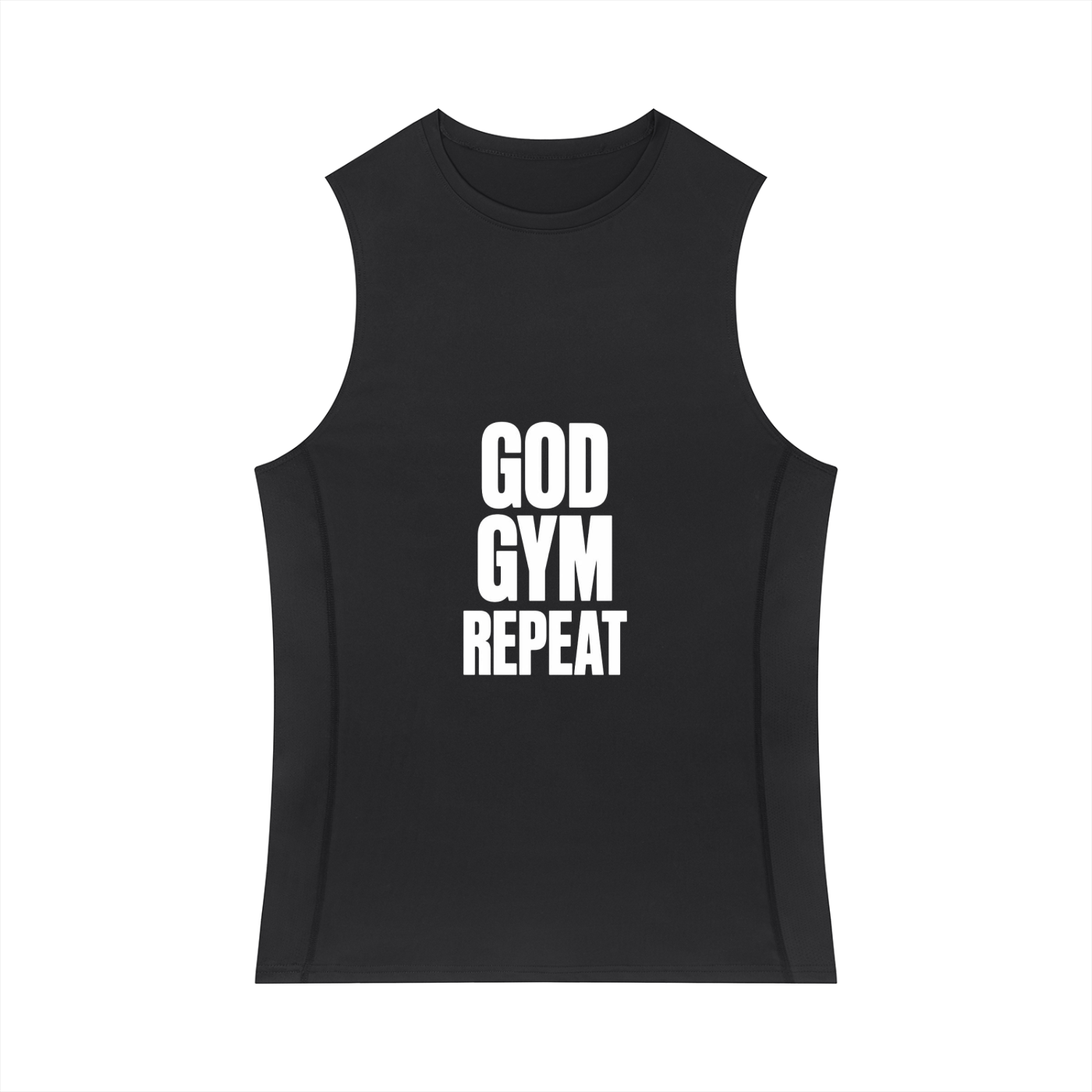 Men's Slim-Fit Topstitch Tank Top