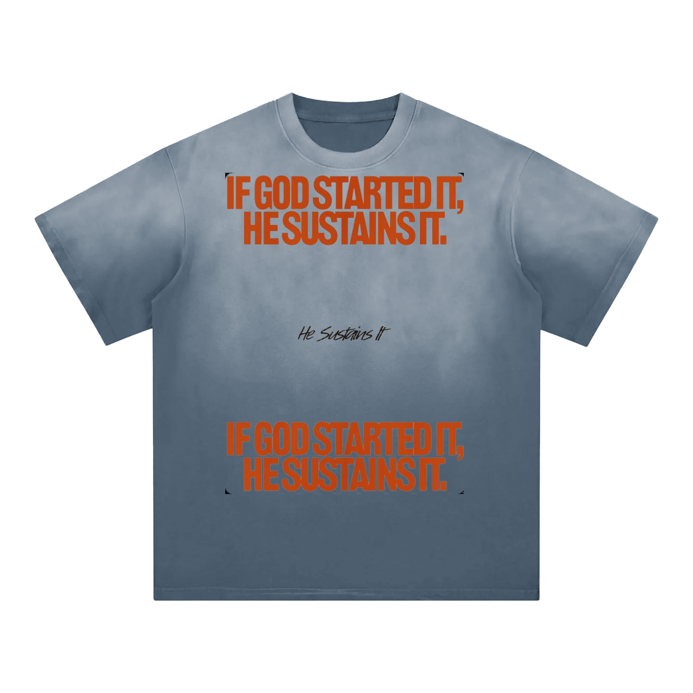 Sunfade Edge Gradient T-Shirt