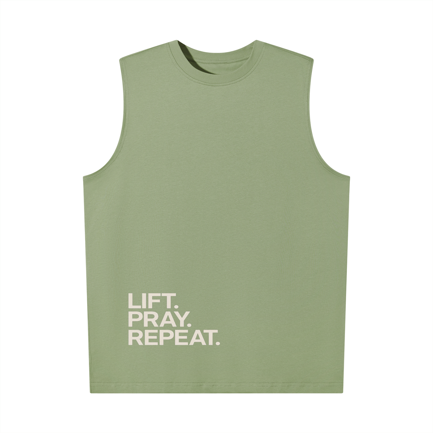 Men’s Oversized Cotton Tank Top
