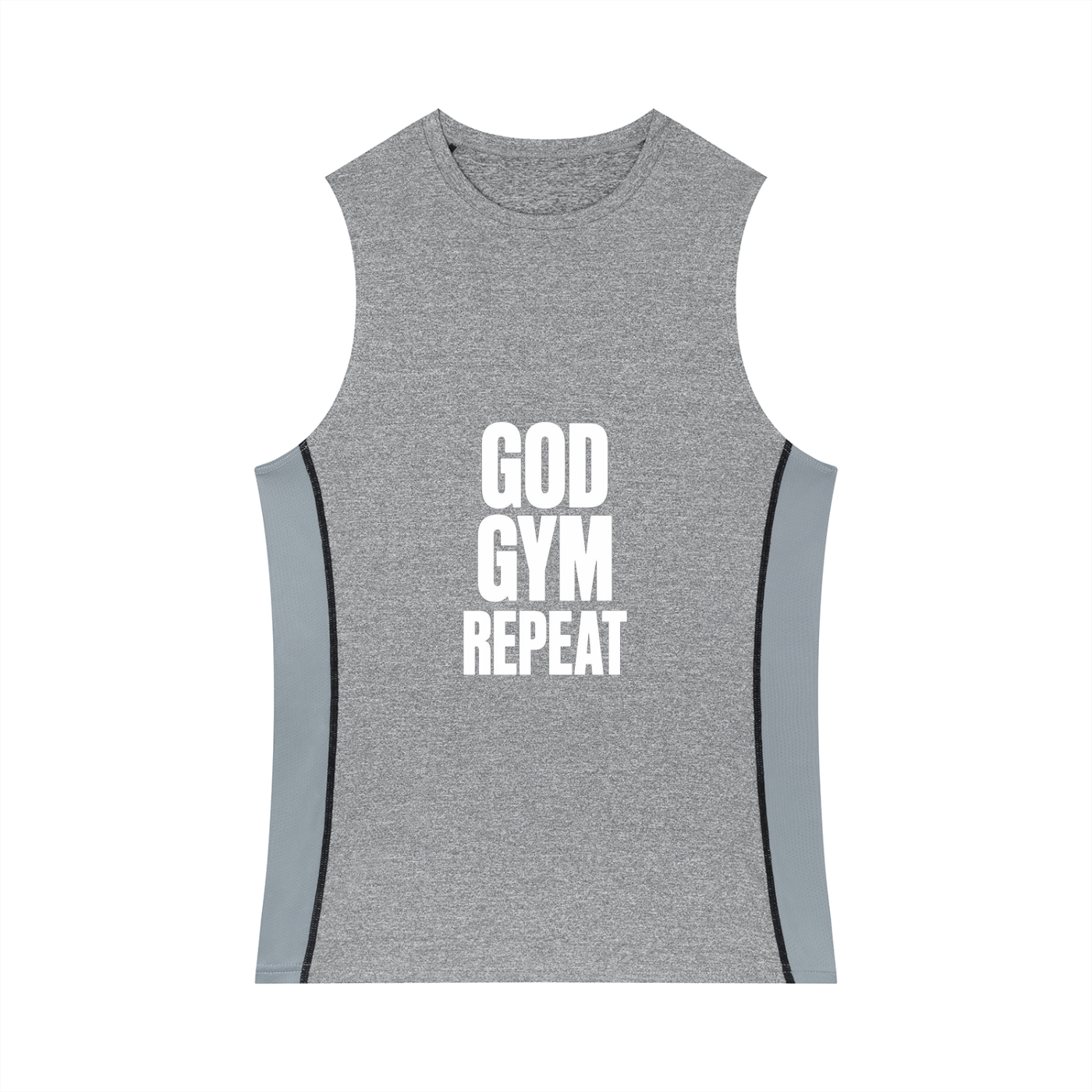 Men's Slim-Fit Topstitch Tank Top