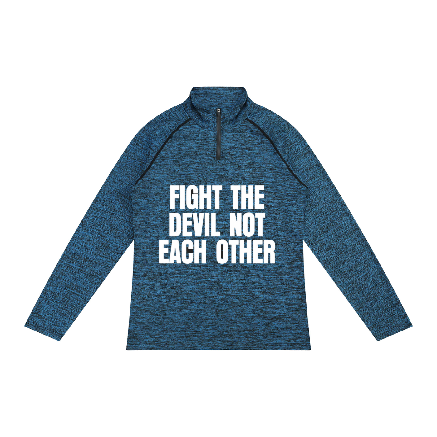 Men's Quarter-Zip Performance Long Sleeve T-Shirt