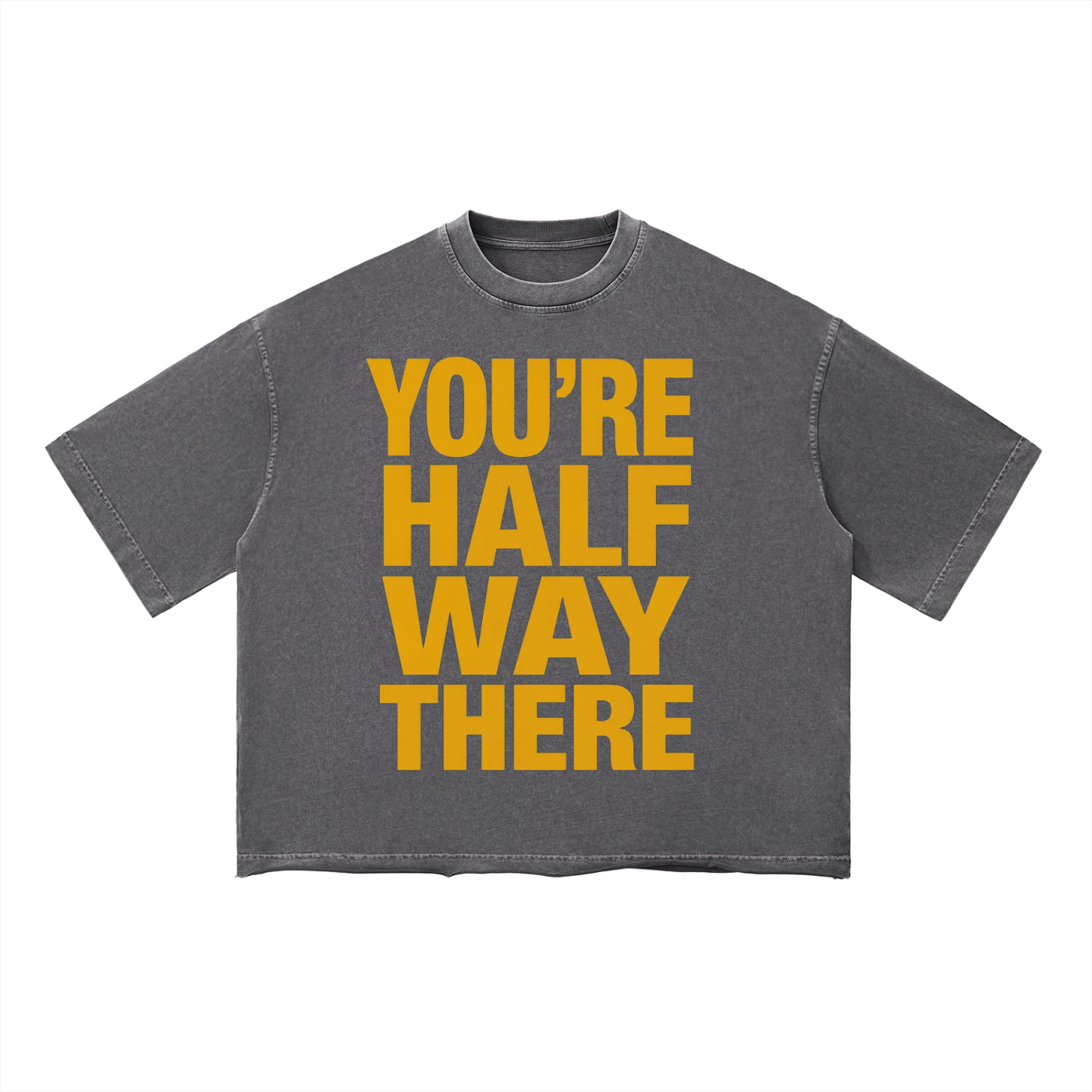Unisex Vintage Wash Boxy T-Shirt