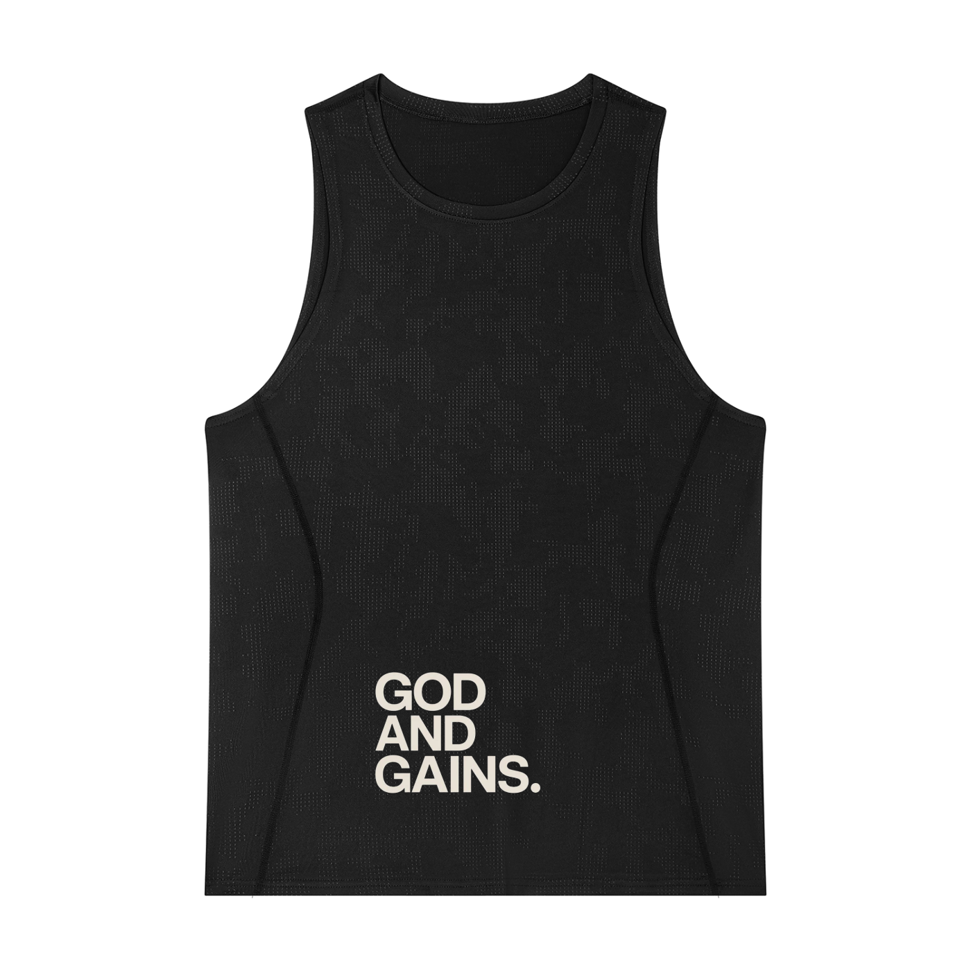 Men's Jacquard Performance Tank Top