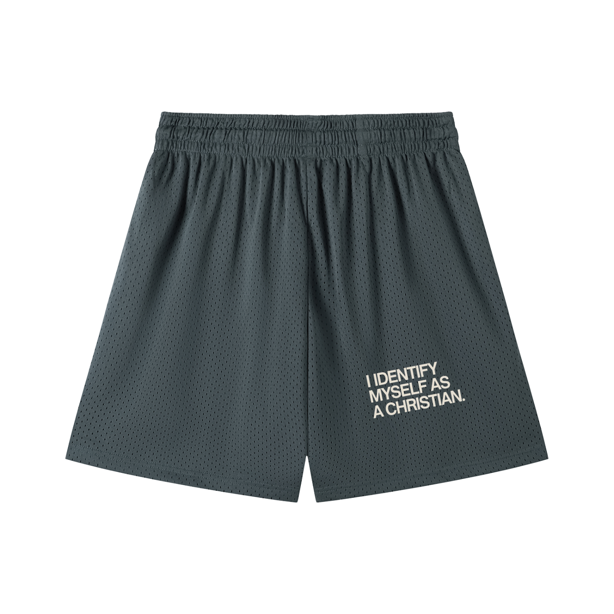 Mesh Drawstring Shorts