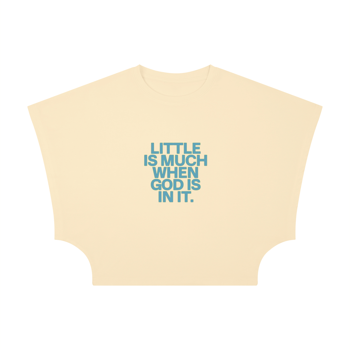 Women's Cropped Dolman T-Shirt