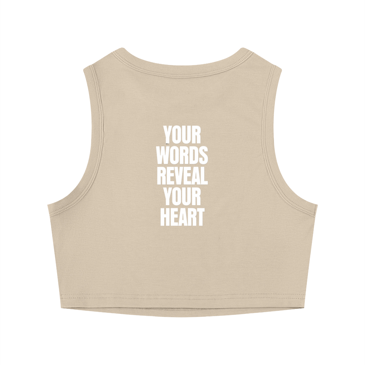 Women's Tight Crewneck Crop Tank Top