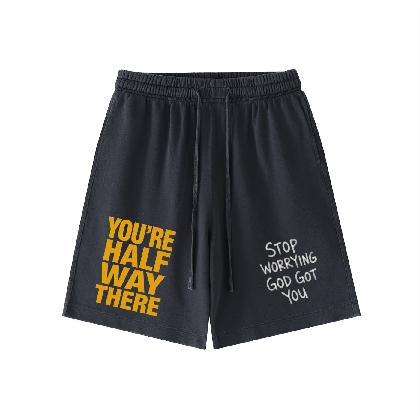 Vintage Wash Cotton Shorts