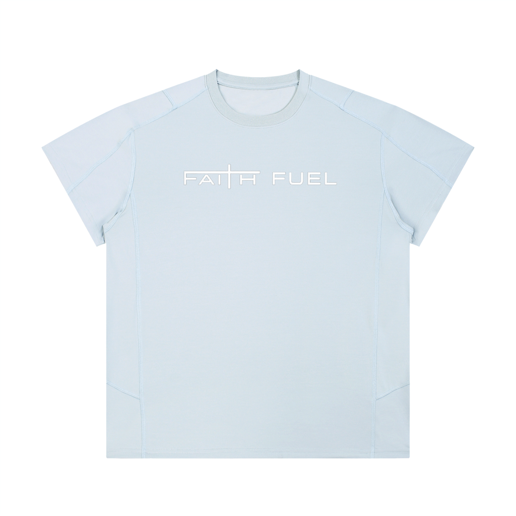 Unisex Contrast Stitch  Regular Fit T-Shirt