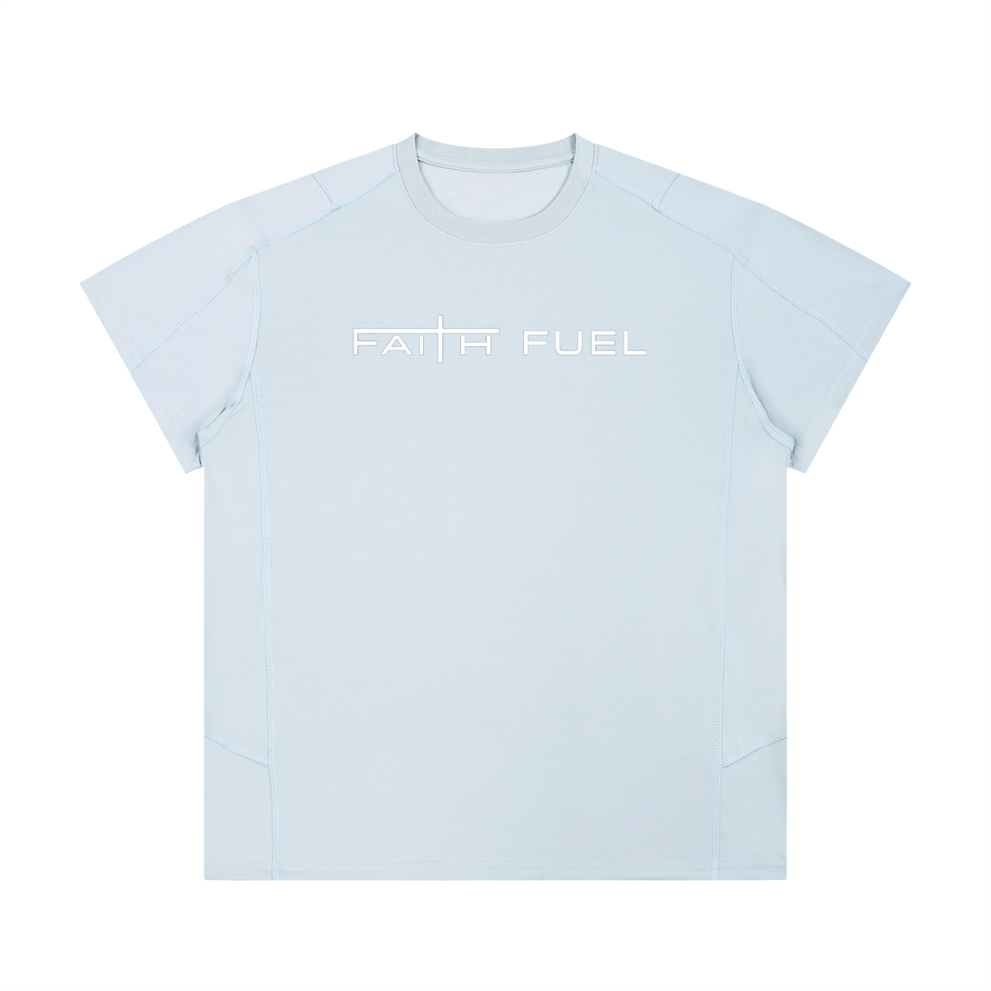 Unisex Contrast Stitch  Regular Fit T-Shirt