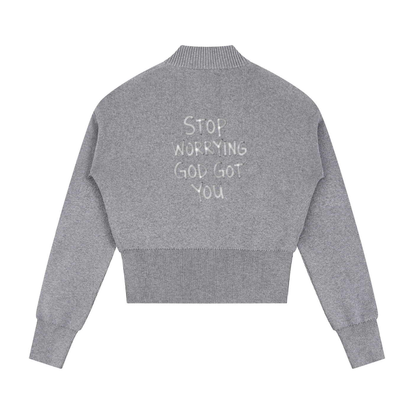 Women’s Mock Neck Zip Up Cardigan