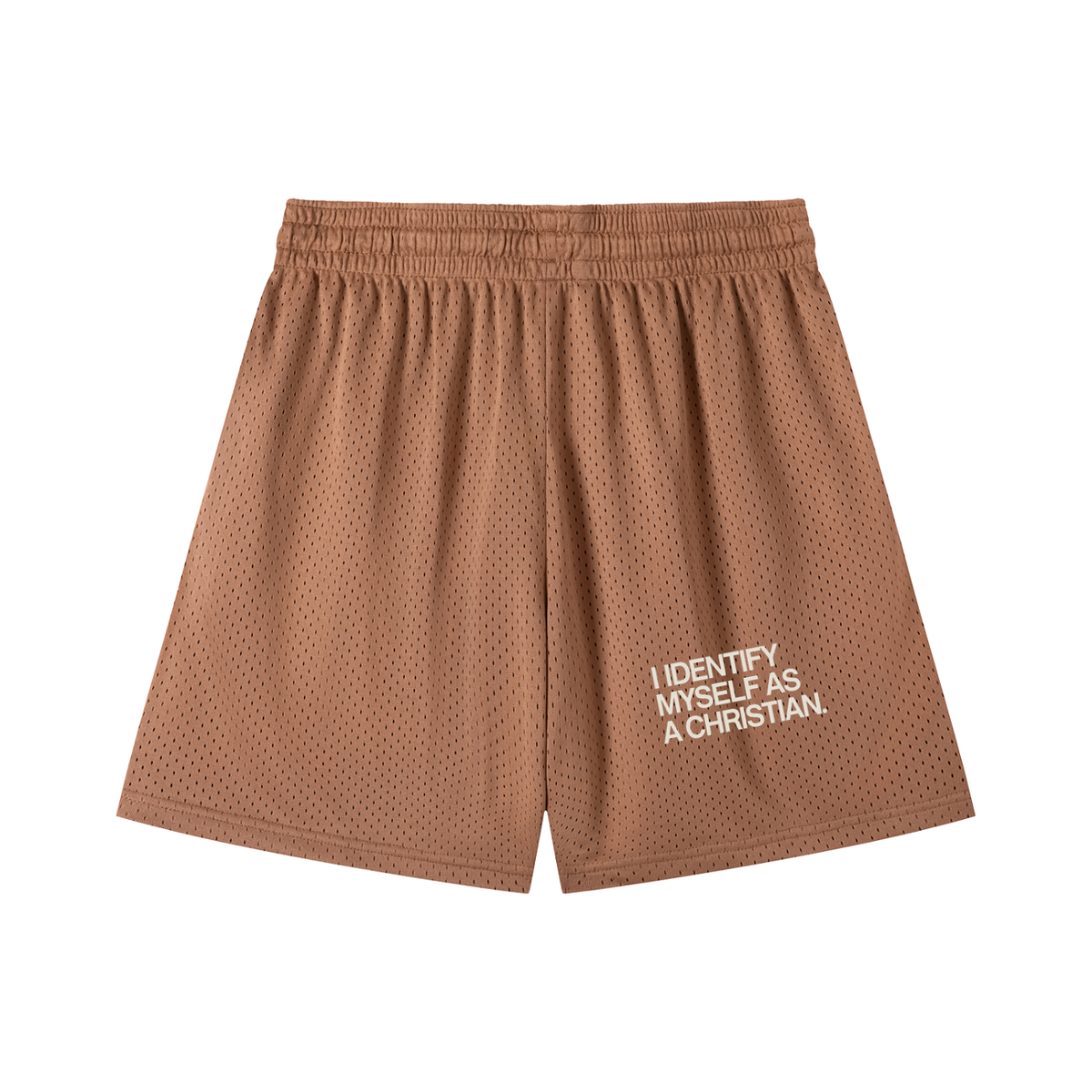 Mesh Drawstring Shorts