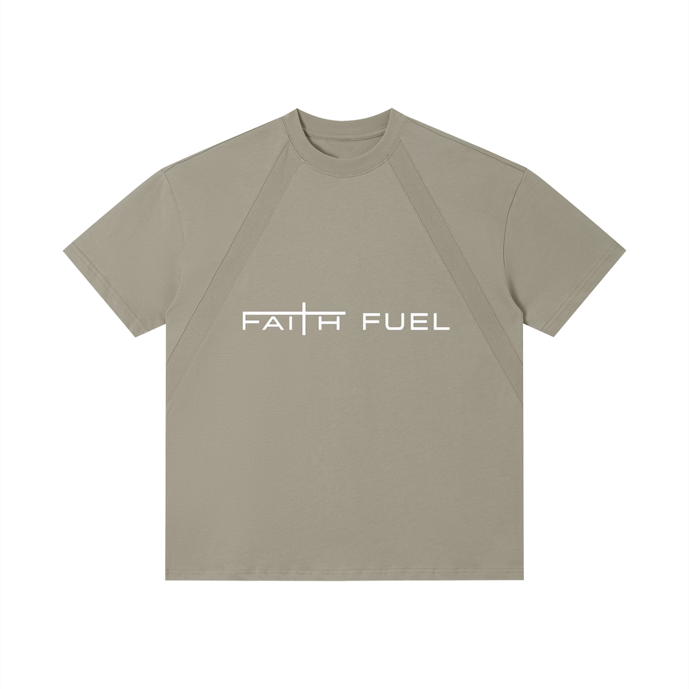 Unisex Tonal Paneled Performance T-Shirt