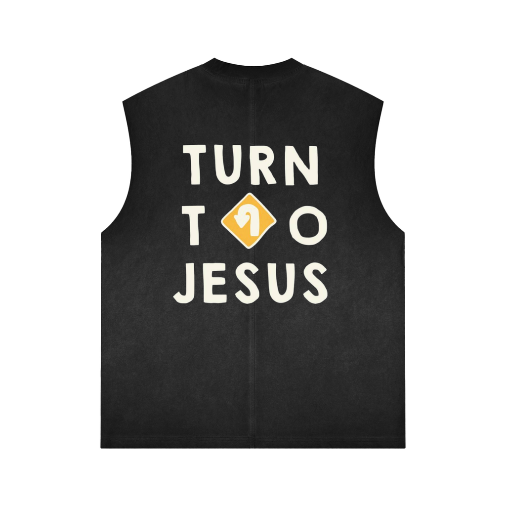 Reverse Washed Tank Top