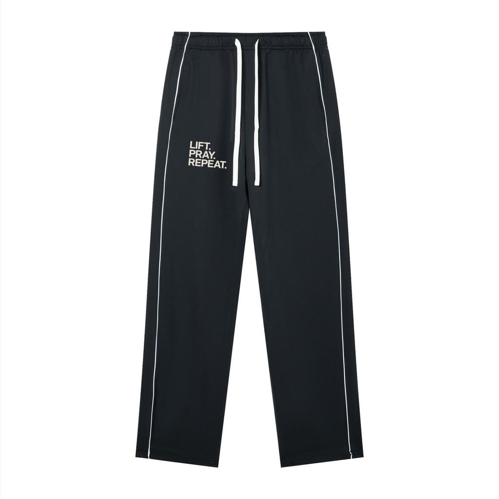 Men’s Piping Straight Leg Sweatpants