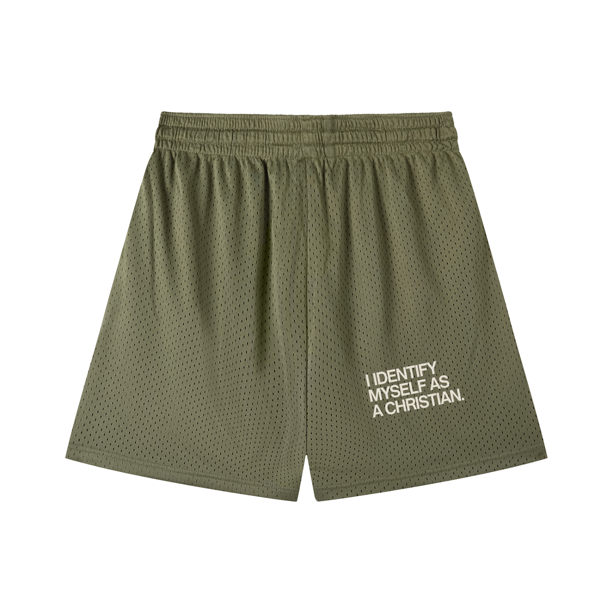 Mesh Drawstring Shorts