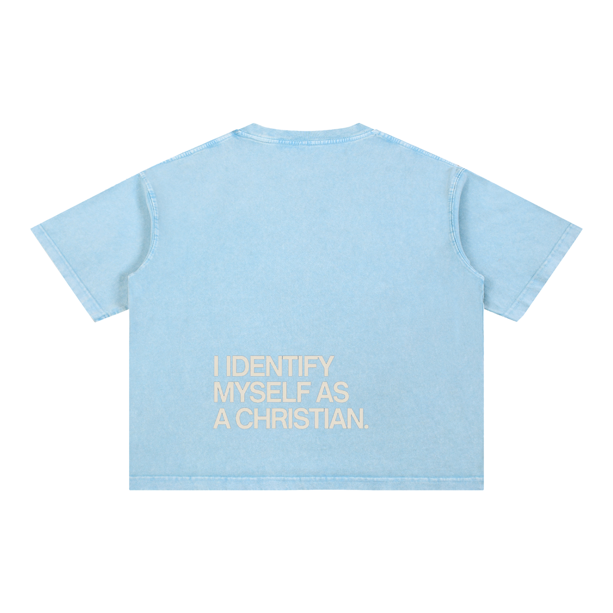 Mineral Wash Boxy Cotton T-Shirt