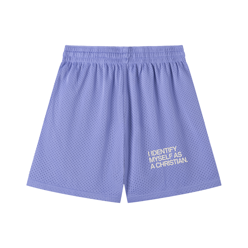 Mesh Drawstring Shorts