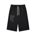 Relaxed Drawstring Three-quarter Sweatpants