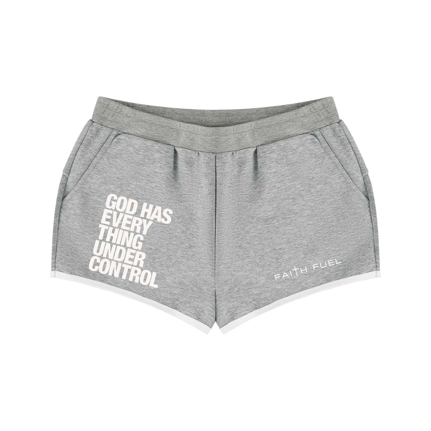 Women's Retro Contrast Binding Shorts
