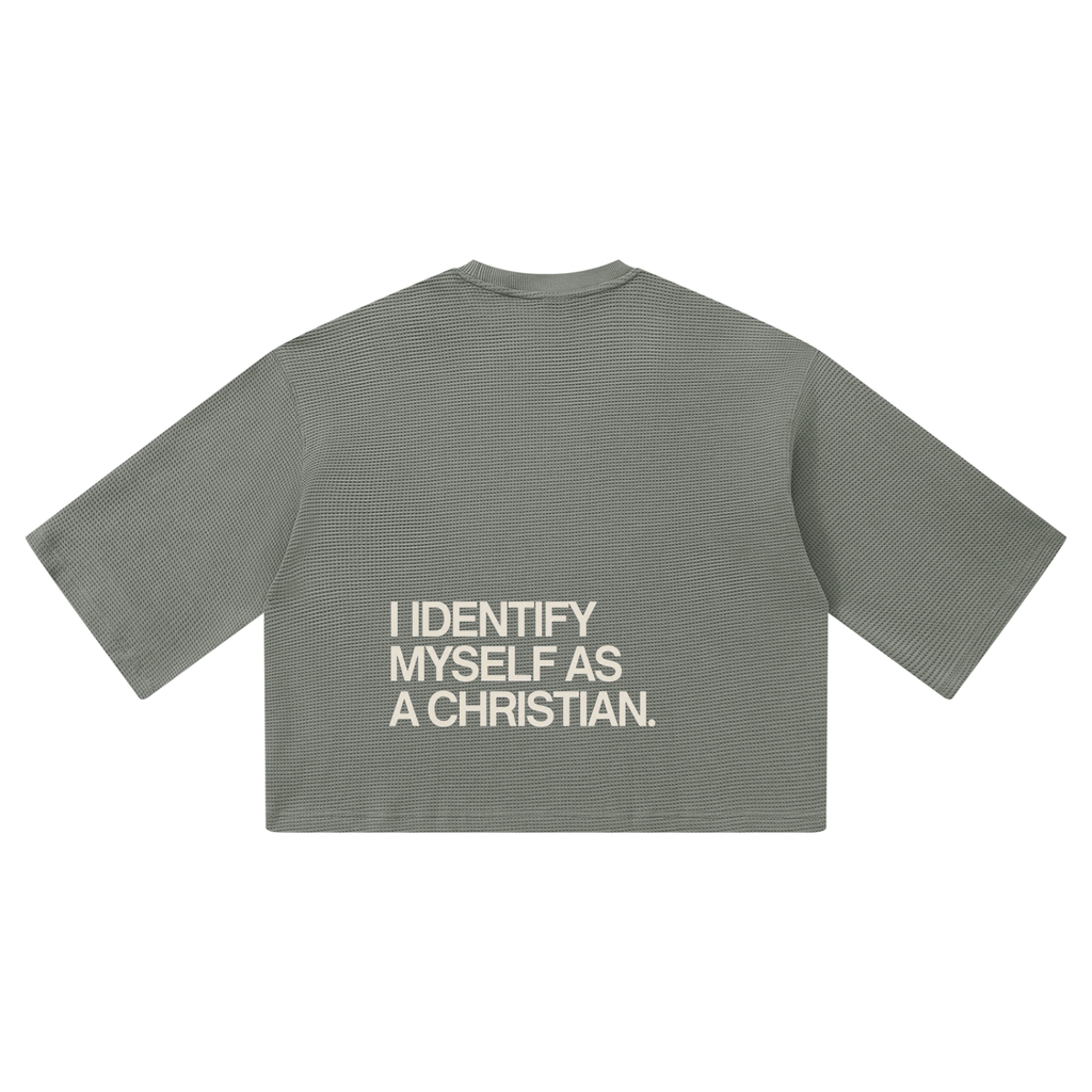 Unisex Waffle Boxy T-Shirt
