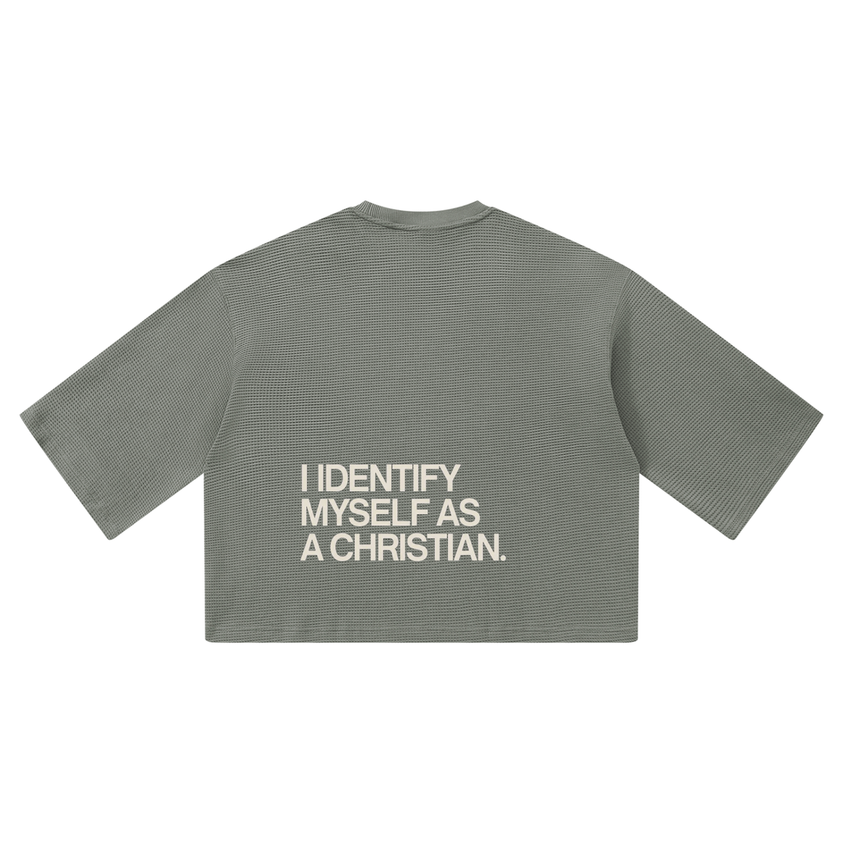 Unisex Waffle Boxy T-Shirt