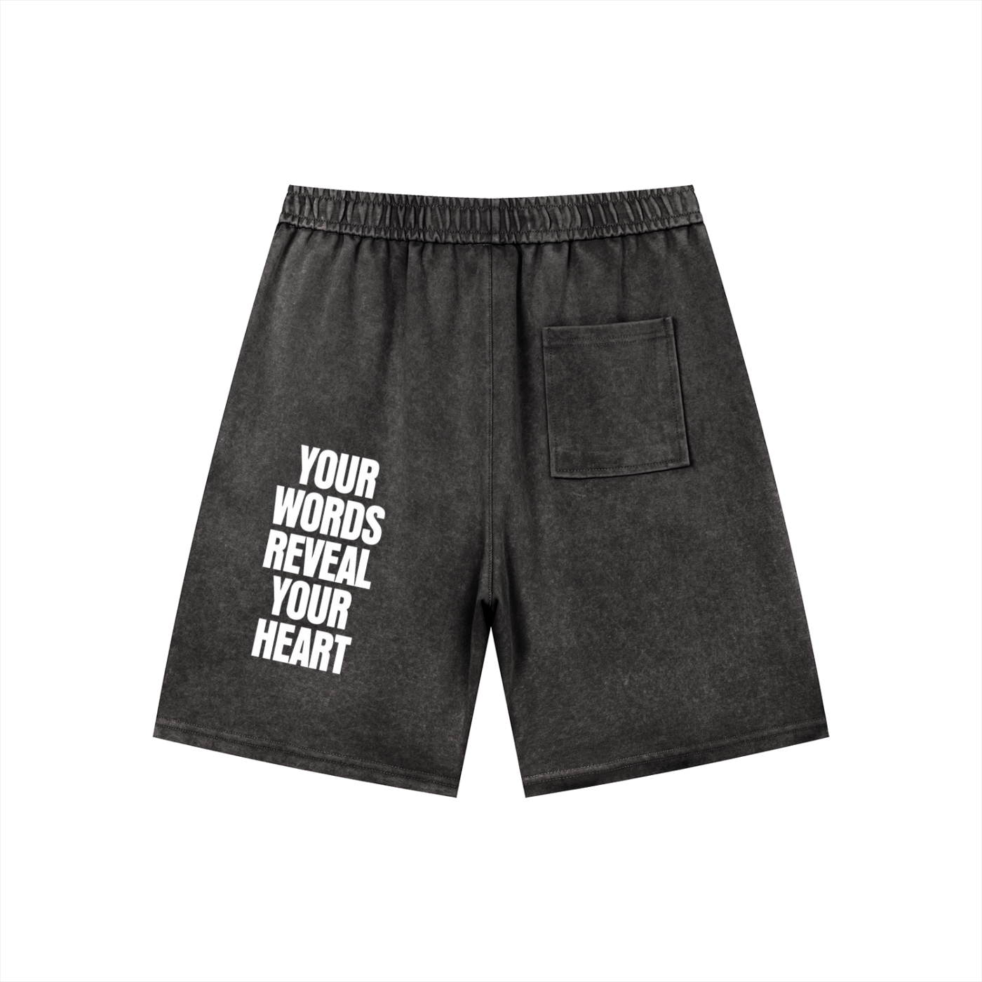 Men’s Vintage Wash Drawstring Shorts