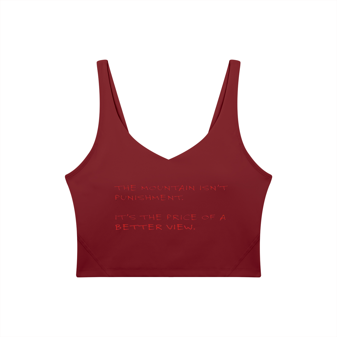 Women's V-Neck Yoga Sports Bra