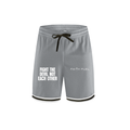 Classic Stripe Trim Basketball Shorts