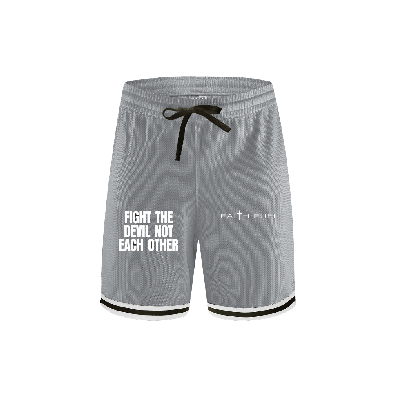 Classic Stripe Trim Basketball Shorts