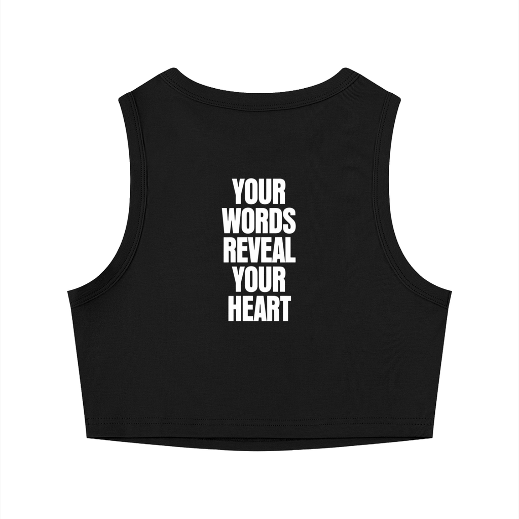 Women's Tight Crewneck Crop Tank Top