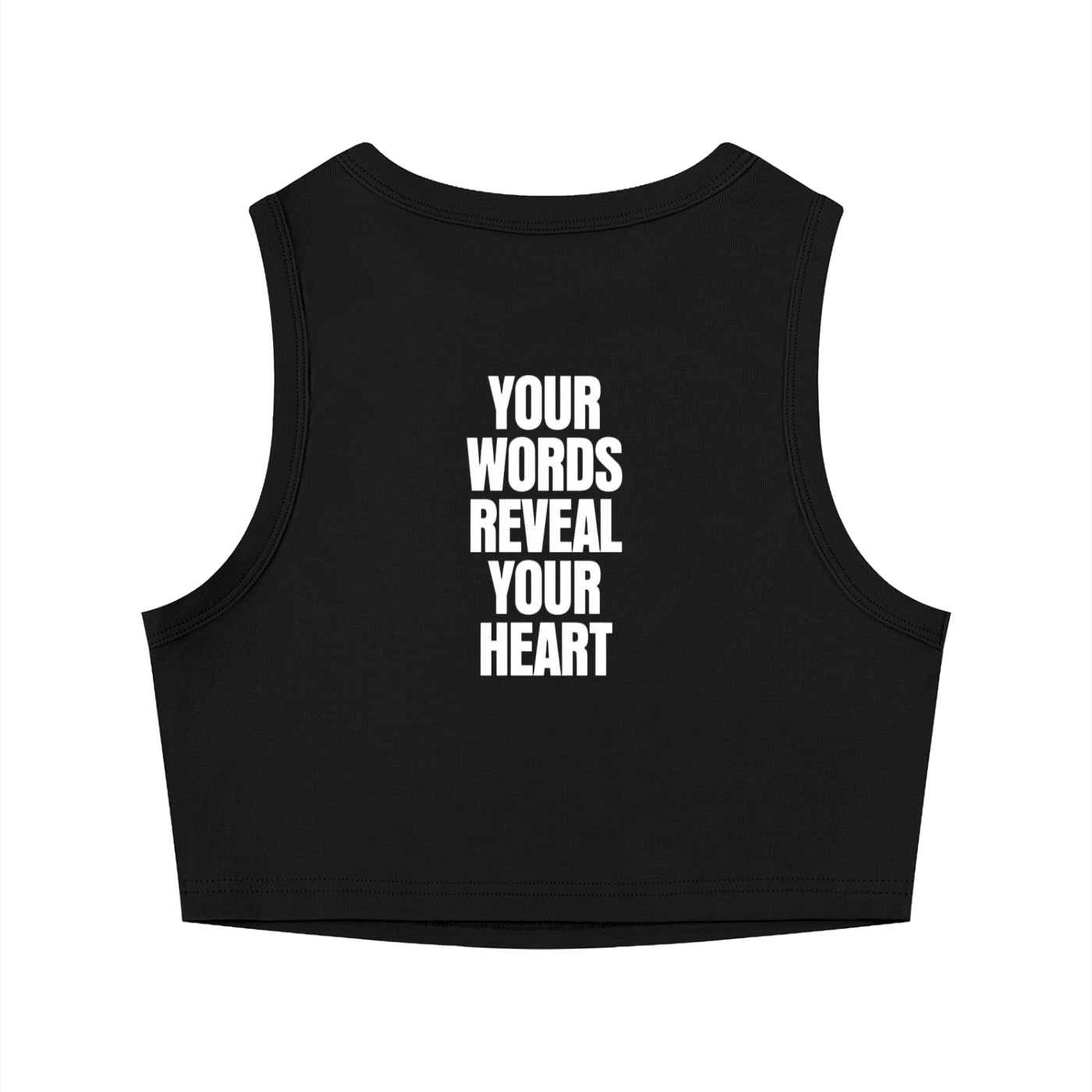Women's Tight Crewneck Crop Tank Top