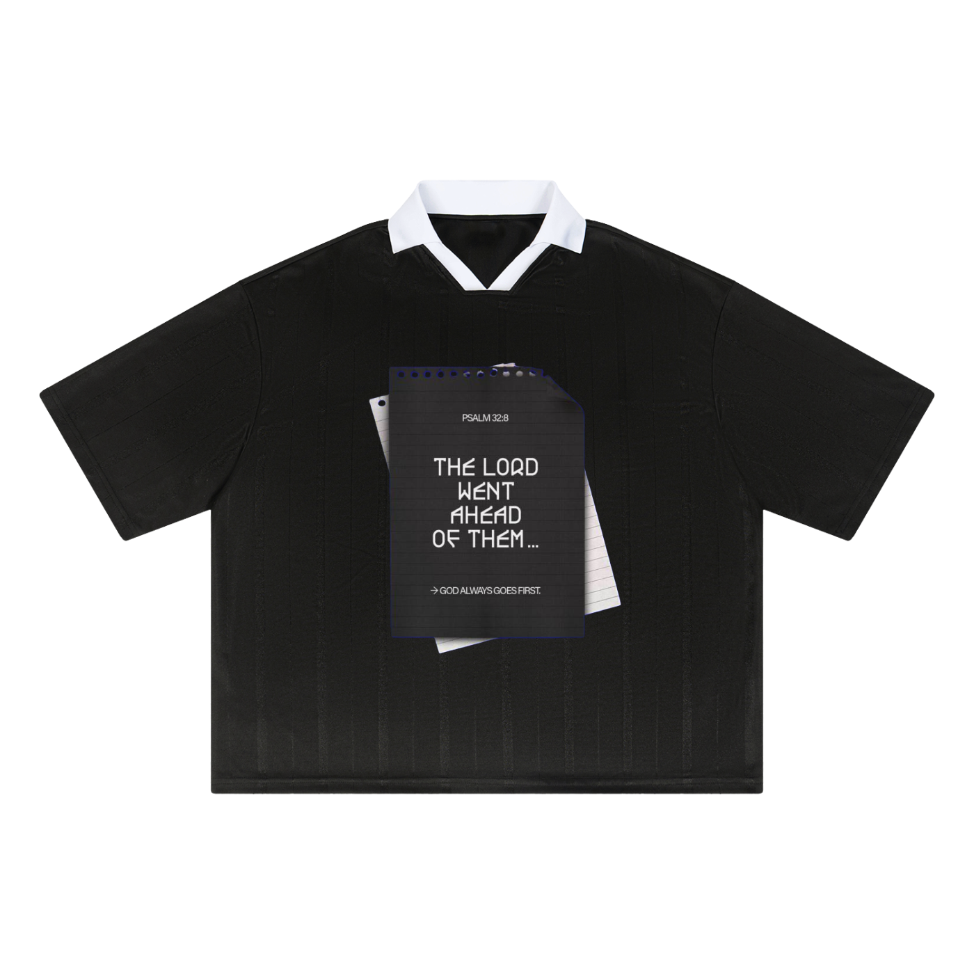 Unisex Striped Boxy Soccer Jersey