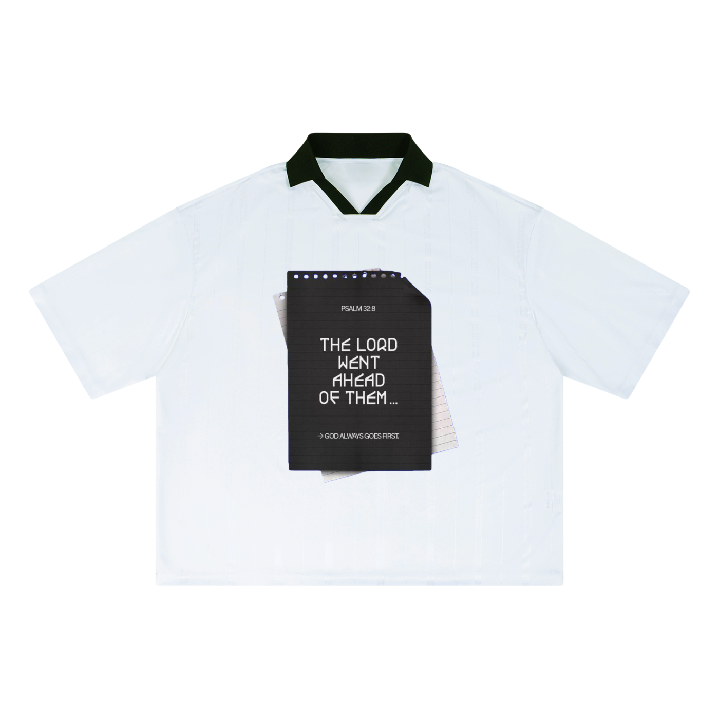 Unisex Striped Boxy Soccer Jersey