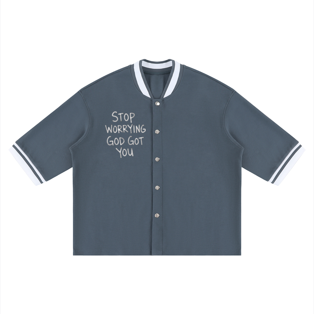 Unisex Boxy Heavyweight Baseball Jersey