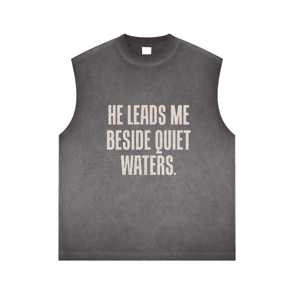 Reverse Washed Tank Top