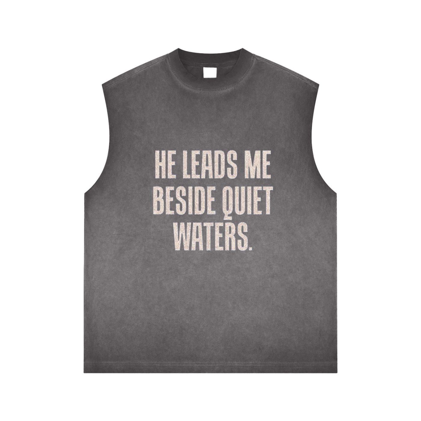 Reverse Washed Tank Top
