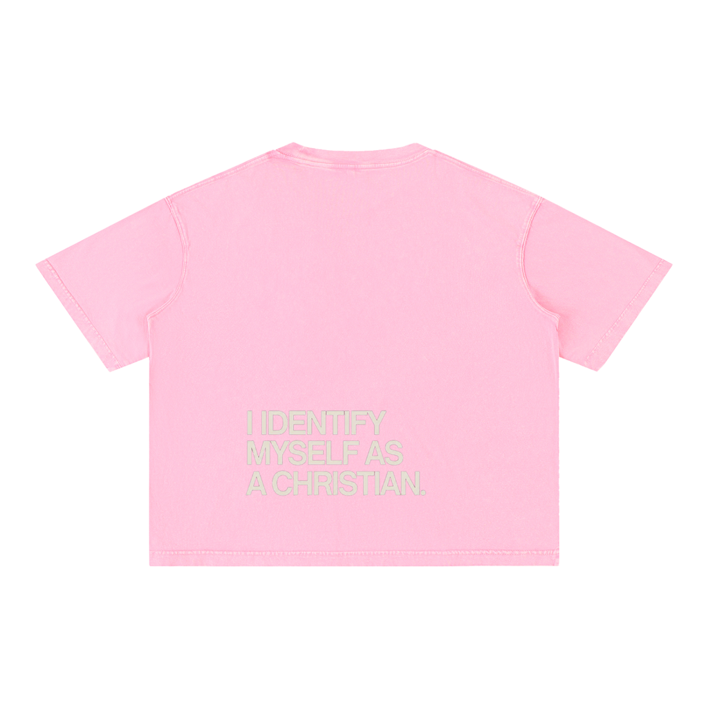 Mineral Wash Boxy Cotton T-Shirt