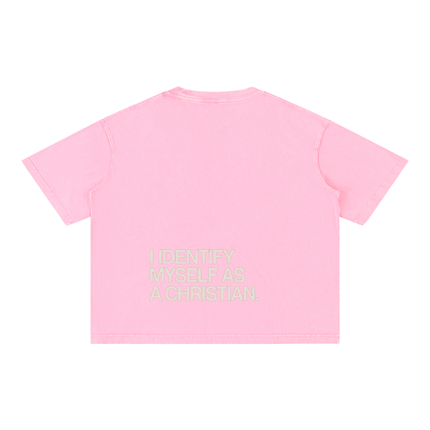 Mineral Wash Boxy Cotton T-Shirt