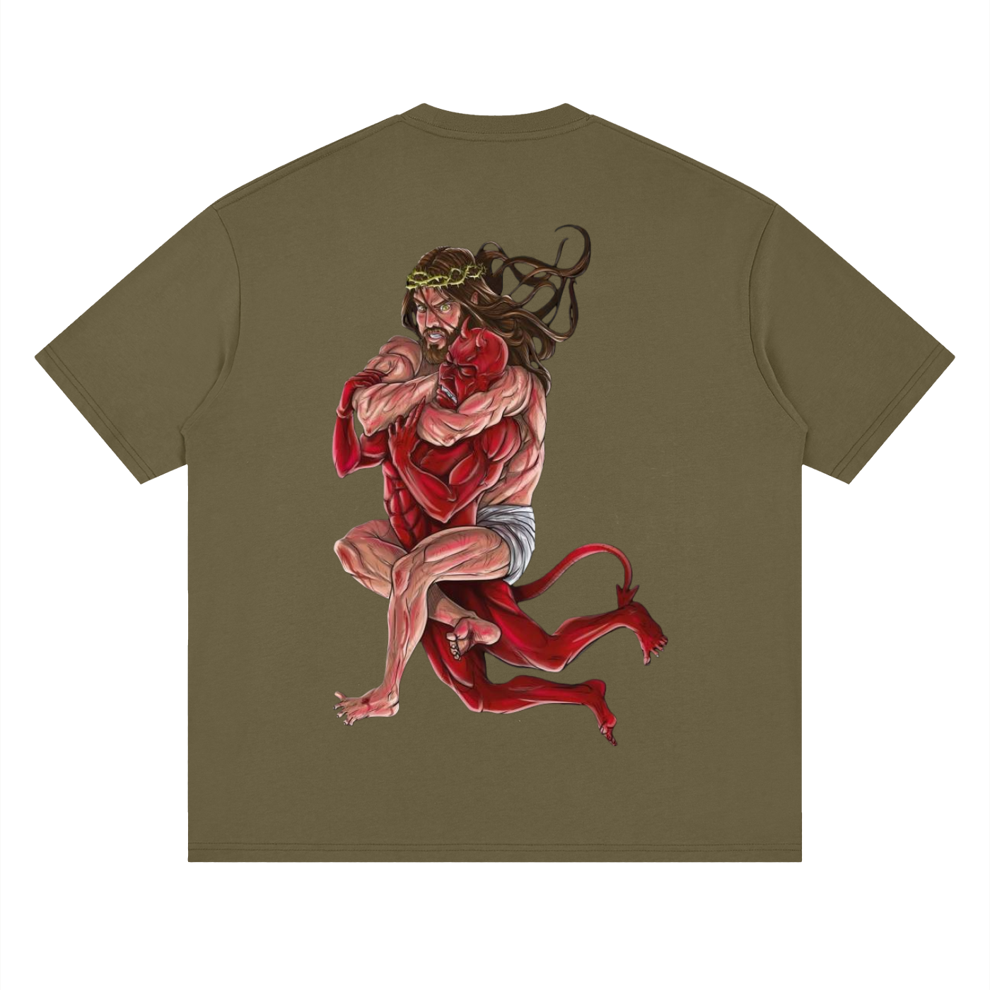 Streetwear Loose Drop Shoulder T-Shirt