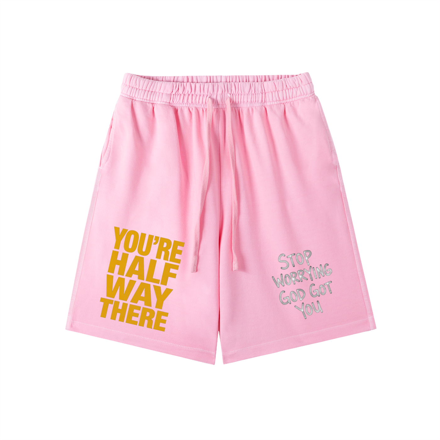 Vintage Wash Cotton Shorts